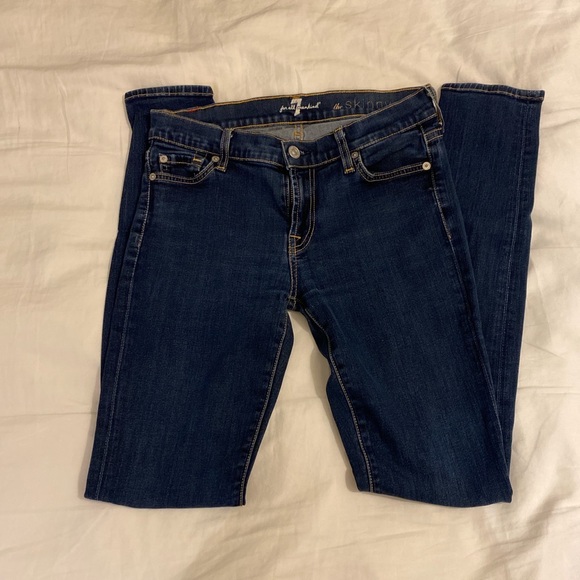 7 for all mankind skinny jeans - Picture 3 of 3